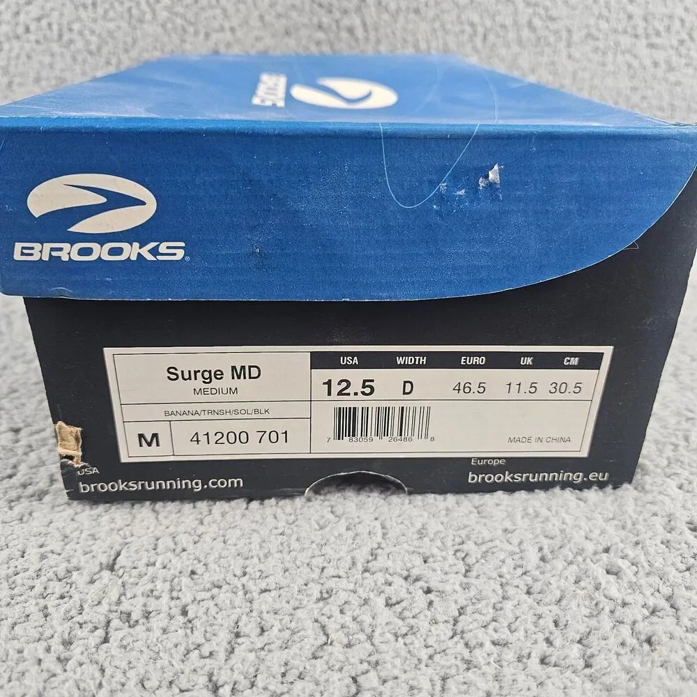 Brooks Surge MD Shoes Mens 12.5D 41200701 Track Field Running Sprinting Cleats